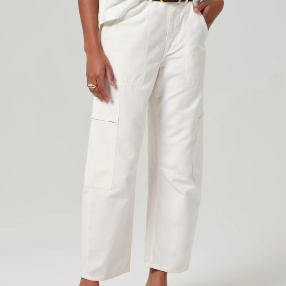 Citizens of Humanity 'Marcelle' Cargo Barrel Pants in Pashmina (NWT) - Picture 5 of 12